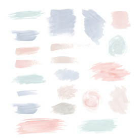 笔刷 展板背景模板