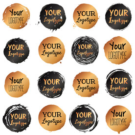 笔刷 展板背景模板