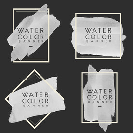 笔刷 展板背景模板