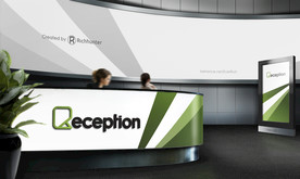 企业公司前台LOGO形象