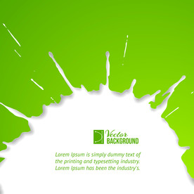 笔刷 展板背景模板