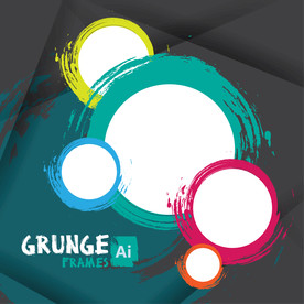 笔刷 展板背景模板