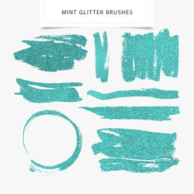 笔刷 展板背景模板