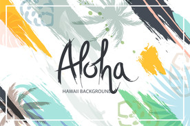 笔刷 展板背景模板