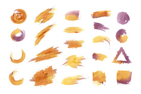 笔刷 展板背景模板