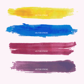 笔刷 展板背景模板