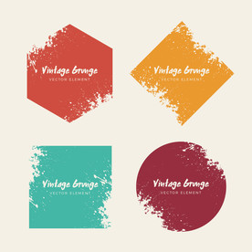 笔刷 展板背景模板