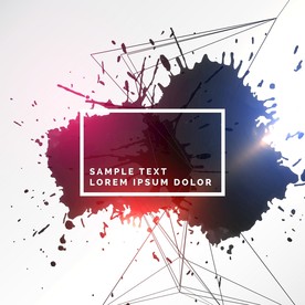 笔刷 展板背景模板