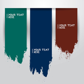 笔刷 展板背景模板