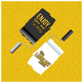 笔刷 展板背景模板