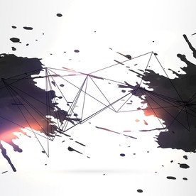 笔刷 展板背景模板