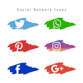 笔刷 展板背景模板