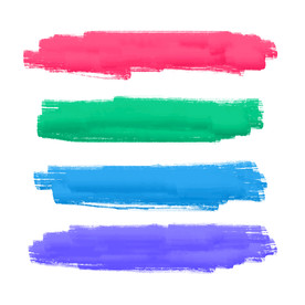 笔刷 展板背景模板