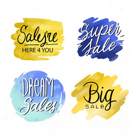 笔刷 展板背景模板