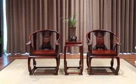 酸枝皇宫椅3件套