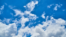 蓝天白云