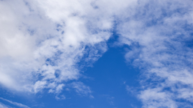 蓝天白云