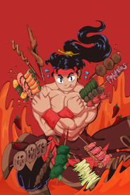 手绘美食 美食海报 美食文化