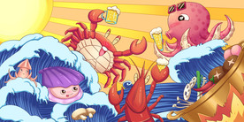 手绘美食 美食海报 美食文化