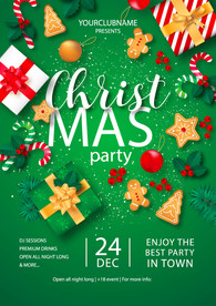 圣诞节派对海报