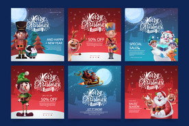 圣诞节海报
