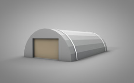 C4D 模型 卡通大棚