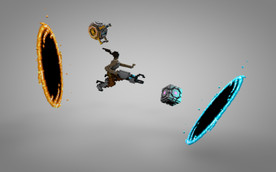 C4D 模型 像素格斗