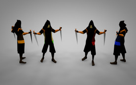 C4D 模型 像素刺客