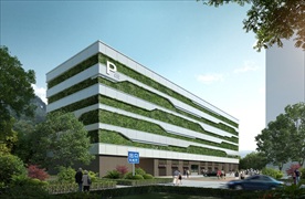 绿植办公楼幕墙厂房