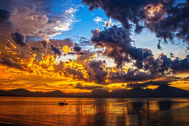 夕阳