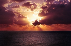 夕阳