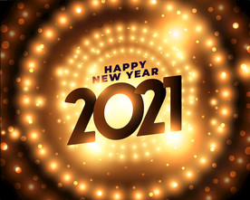 2021 新年展板背景