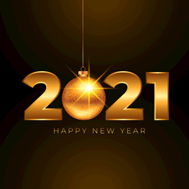 2021 新年展板背景