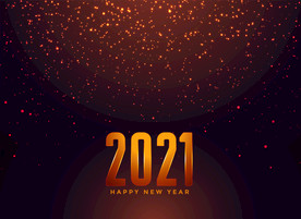 2021 新年展板背景