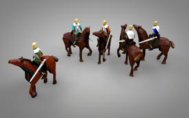 C4D 模型 士兵