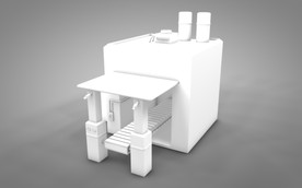 C4D 模型工厂流水线