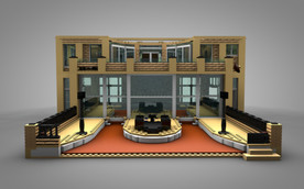 C4D 模型 大楼建筑