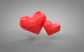 C4D 模型爱心