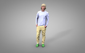C4D 模型 卡通人物人像