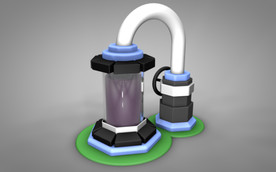 C4D 模型 阀门