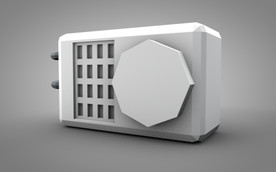 C4D 模型 空调外机