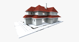 建筑结构图 房屋 别墅 房子