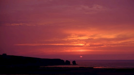 晚霞 夕阳 彩霞 风景图片
