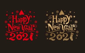 新年 圣诞 春节 贴纸 橱窗贴