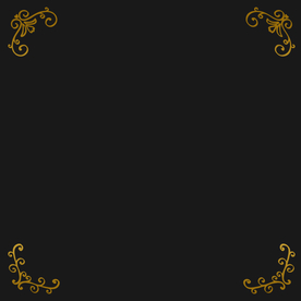 金色花纹边框