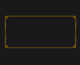 金色花纹边框