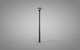 C4D 模型路灯