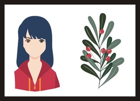 手绘卡通插画