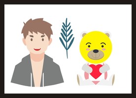 手绘卡通插画