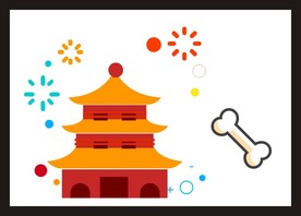 手绘卡通插画